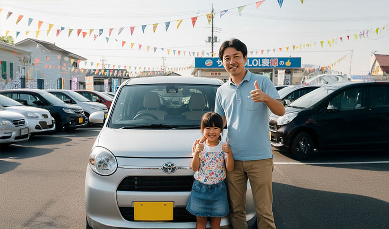 希望のカラーとグレードの車が見つかりました